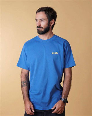 Elsk - Horizon Mens T-shirt - Storm Blue